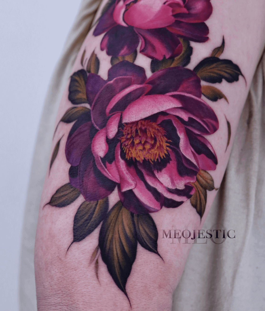 Vibrant Pink Peonies