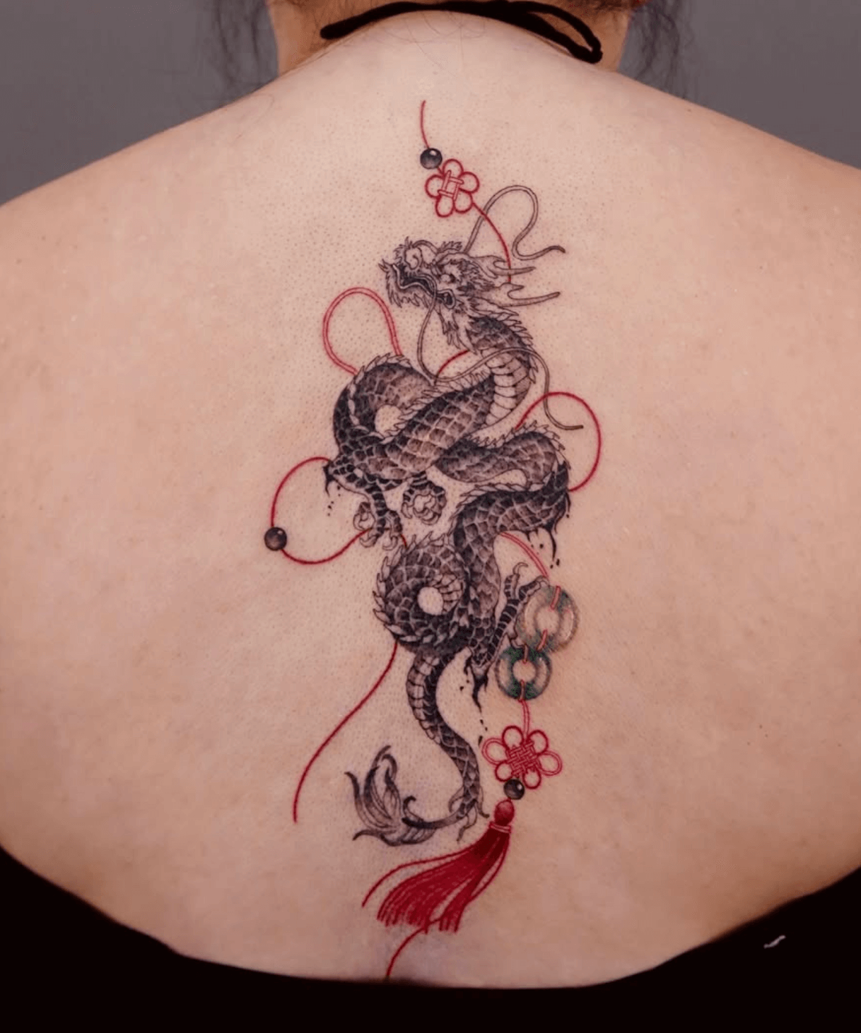Spine Dragon and Tassel