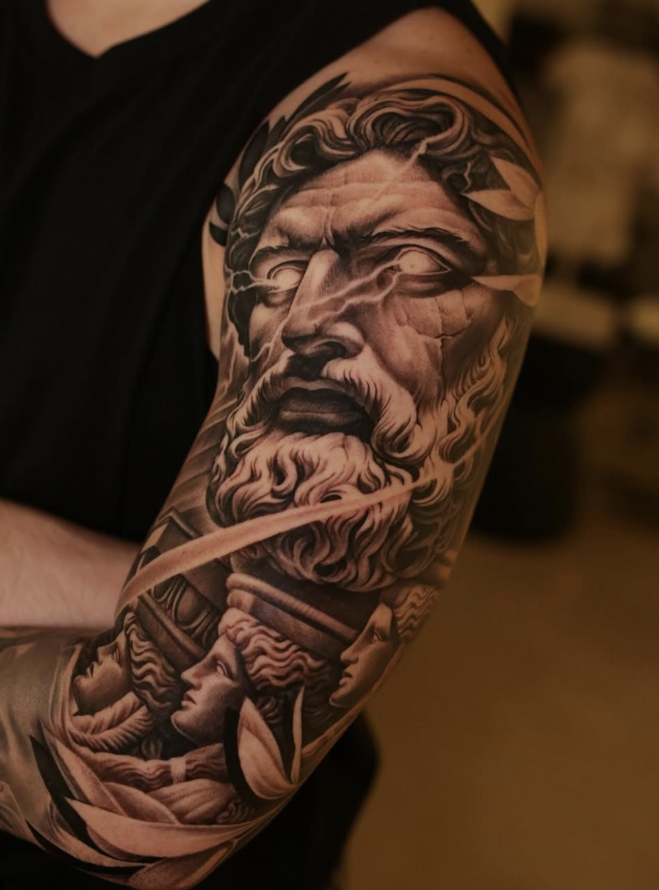 Cracked Deity Sleeve