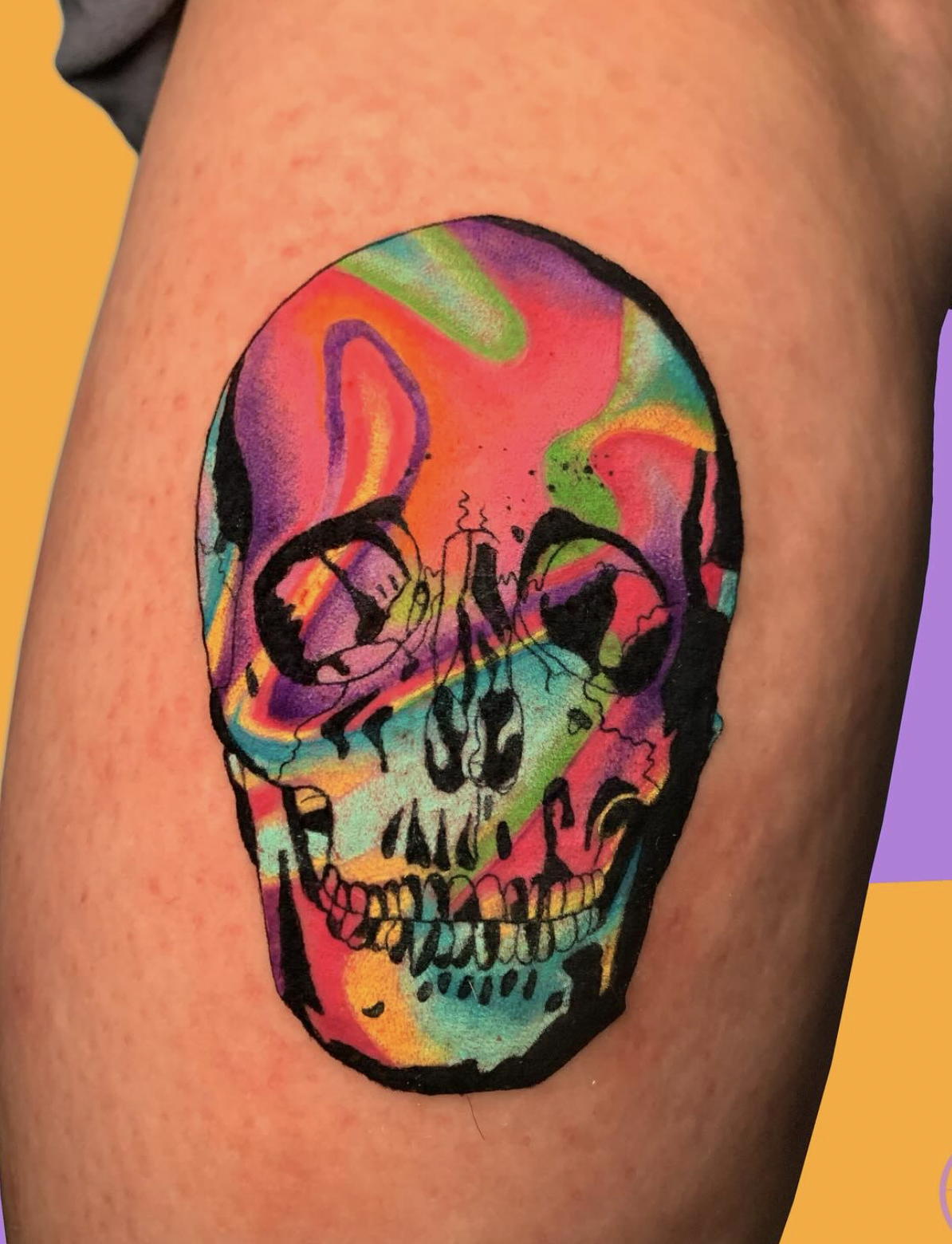 Colorful Skull