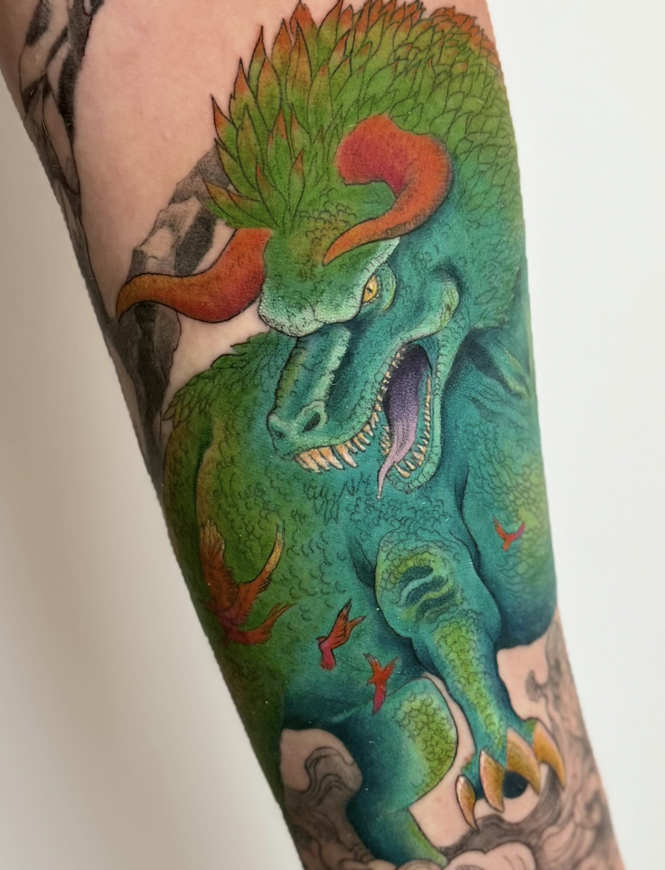 Vibrant Dinosaur