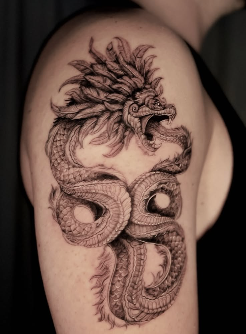 Quetzalcoatl and Ouroboros