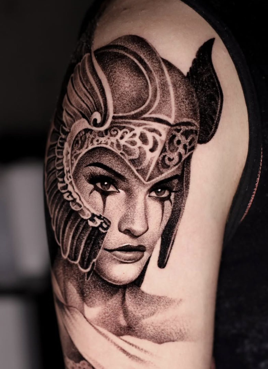 Warrior with Helm