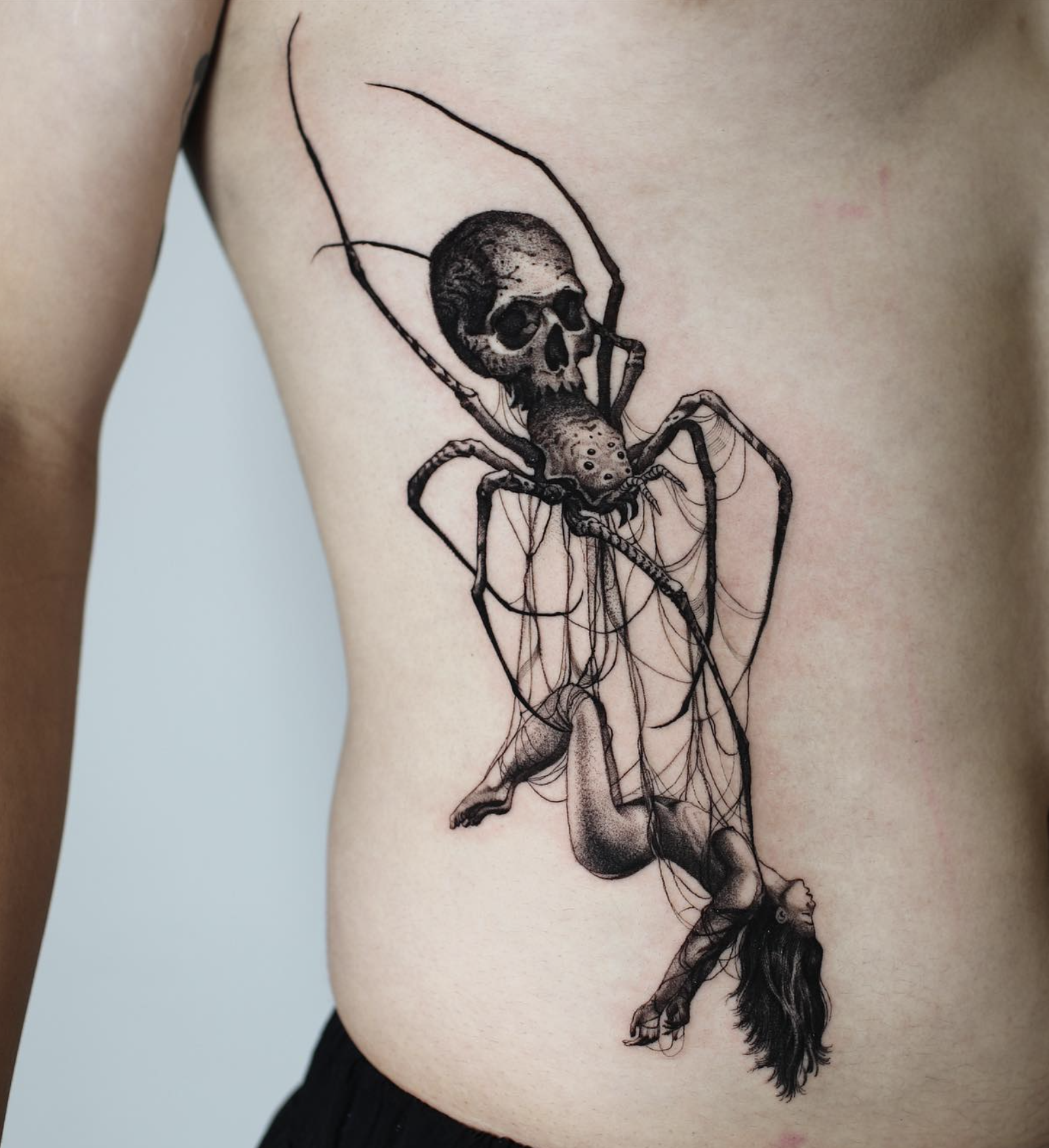 Skull and Spider
