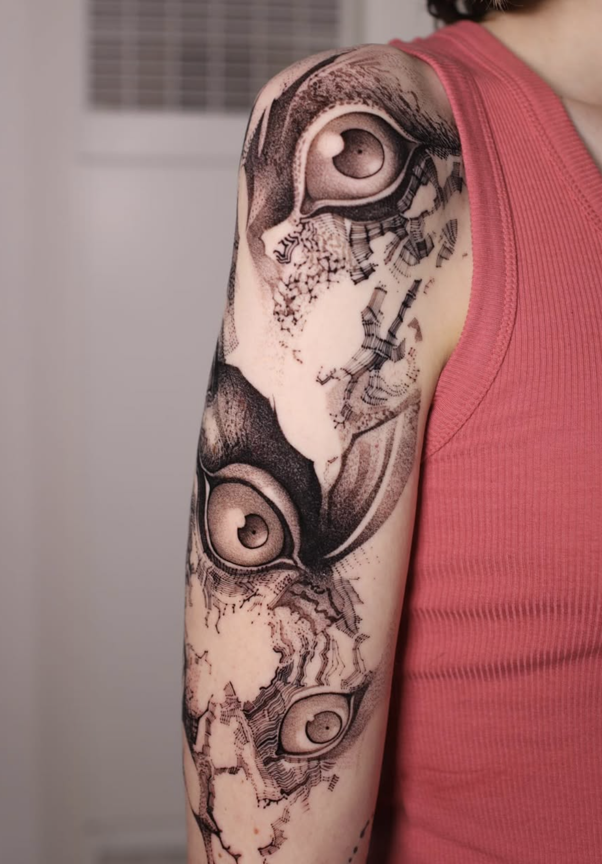 abstract style tattoo by Strokin Dark